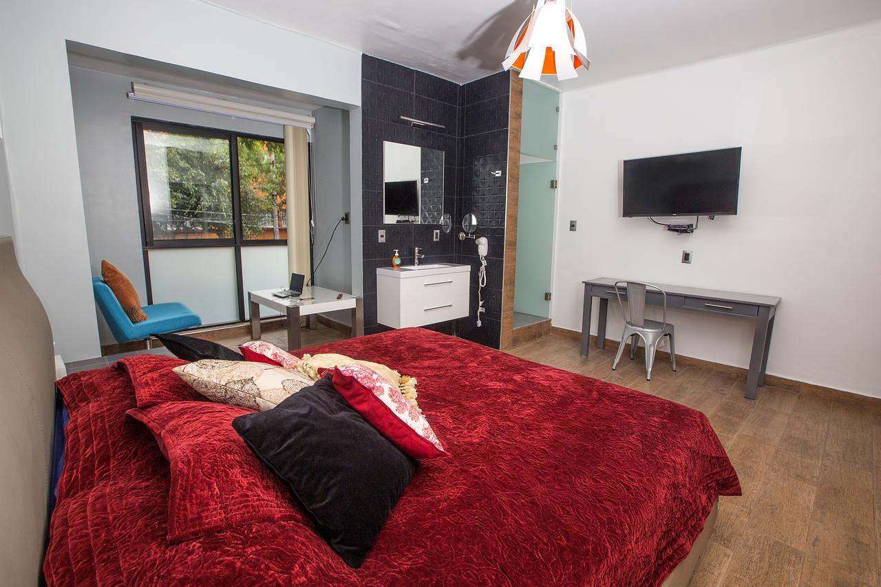 Suites Condesa Kota Meksiko Bagian luar foto